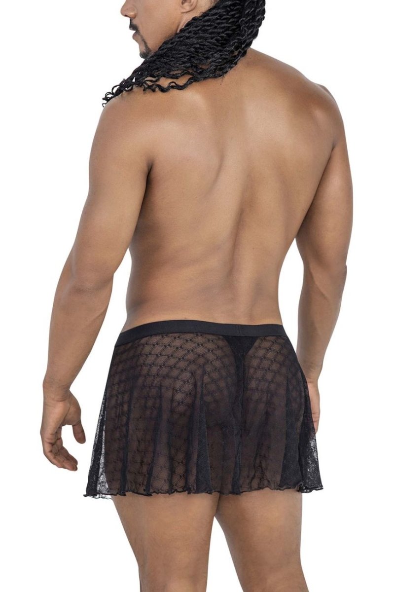 Mens Mesh Skirt CandyMan 99813
